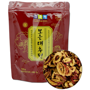 구록원 보은대추편 100gx3개 무첨가 대추칩 대추과자, 3개, 100g