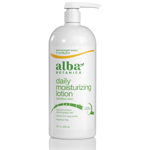 Alba Botanica 베리 에몰리언트 바디 로션 언센티드 오리지널, 907g, 1개
