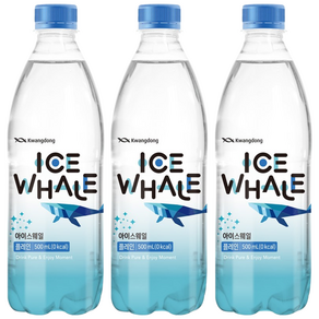 아이스웨일 플레인 탄산수, 500ml, 20개