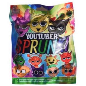 스프런키 랜덤 피규어 키링 3개 카드9장포함