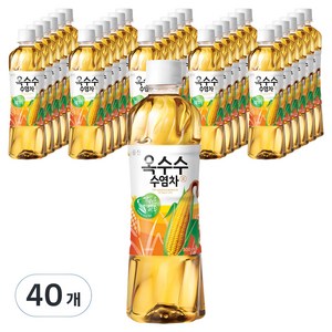 웅진 옥수수수염차, 500ml, 40개