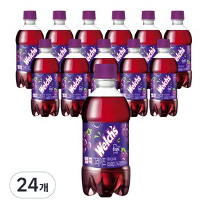 농심 웰치스 포도, 300ml, 24개