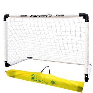 짐꾸러기 휴대용 접이식 미니 축구골대 중 + 파우치 세트, 화이트, 1개