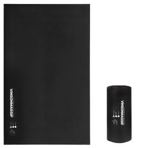 빈슨메시프 프리미엄 더블 8T 자충 에어매트 2인용 캠핑, 블랙