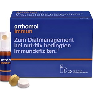 오쏘몰 이뮨 멀티비타민 액상형 + 타블렛, 30회분, 1개