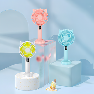 LUMANOKI 휴대용 무선선풍기 저소음 미니선풍기 W03, 블루