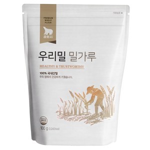 곰표 우리밀 밀가루, 900g, 1개