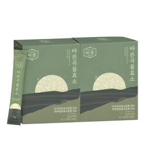 바른 곡물효소 누룽지맛, 90g, 2개