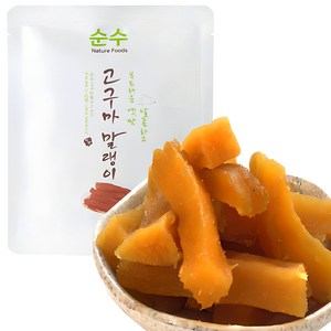 해남달콤한자연식품 순수고구마말랭이, 10개, 60g