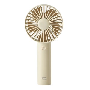 오아 라운드 핸디팬 휴대용선풍기, 베이지, OFN-046BE