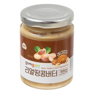 곰곰 리얼 땅콩버터 크런치, 230g, 1개