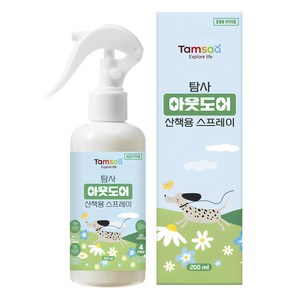 탐사 반려동물 아웃도어 산책용 스프레이, 200ml, 1개