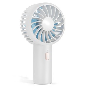 하이온 미니 몬스터 무선 휴대용 선풍기, H14, 코튼화이트