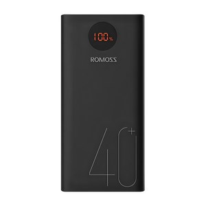 로모스 PEA40 고속충전 40000mAh 보조배터리 USB