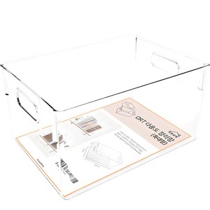 착한살림 다용도 ORT 정리함 특대형, 투명, 1개