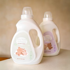 아가드X돗투돗 아기 섬유유연제 유아 고농축 세탁 섬유유연제 약산성, 머스크향, 1개, 1.5L