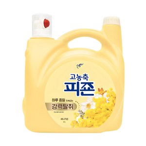 피죤 고농축 강력탈취 섬유유연제 써니가든 본품, 6L, 1개