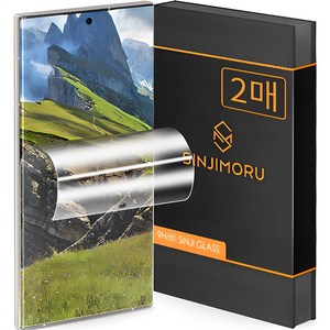 신지모루 스크래치 복원 고광택 코팅 풀커버 휴대폰 액정보호필름 2p 세트, 1세트
