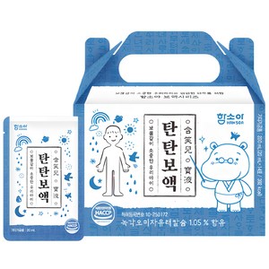 함소아 탄탄보액 딸기맛 14p, 280ml, 1개