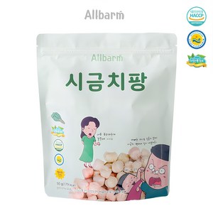 올바름 쌀과자 종합상품, 1개, 시금치팡