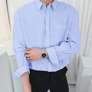 디알엠 남자 셔츠 오버핏 링클프리 구김없는 셔츠 빅사이즈 M~4XL