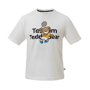 벤데타 테디베어 스포츠 배드민턴 오버핏 티셔츠 곰돌이 반팔티 남녀공용