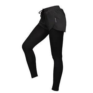 바디플레이 여성용 요가 필라테스 9부 반바지 레깅스