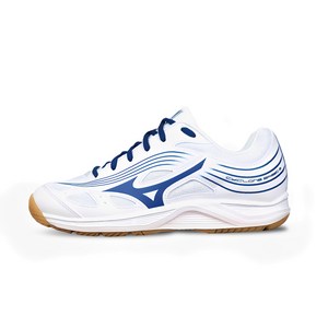 미즈노 사이클론스피드3 화이트블루 배드민턴 탁구 배구 스쿼시 실내스포츠 운동화 V1GA218065