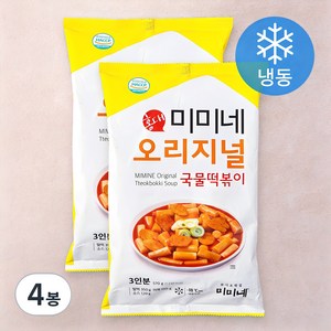 미미네 오리지널 국물떡볶이 (냉동), 570g, 4개