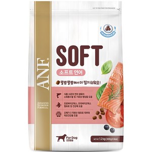 ANF 전연령용 독 소프트 사료, 연어, 1.2kg, 1개