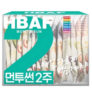 바프 하루견과 먼투썬 믹스넛 2주, 280g, 1개