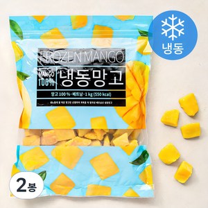 딜라잇가든 망고 (냉동), 1kg, 2봉