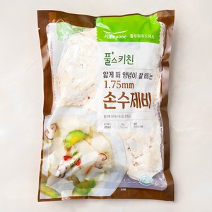 풀무원 풀스키친 손수제비, 1kg, 1개