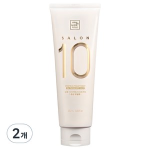 미쟝센 살롱 10 헤어트리트먼트 손상모발용, 250ml, 2개