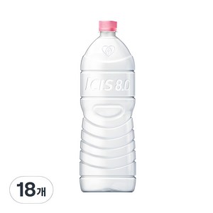 아이시스 8.0 ECO 생수 무라벨, 2L, 18개