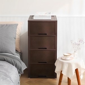 코멧 국내생산 라탄 서랍장