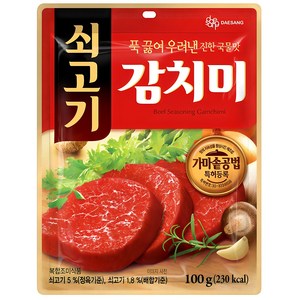 대상 쇠고기 감치미, 100g, 1개