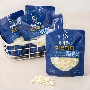 뿌려뿌려 치즈파티 모짜렐라 치즈, 40g, 8개