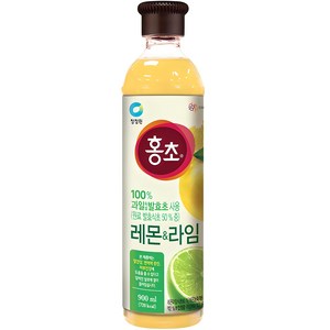 홍초 레몬&라임 음용식초, 900ml, 1개