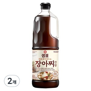 샘표 장아찌 간장, 1.7L, 2개