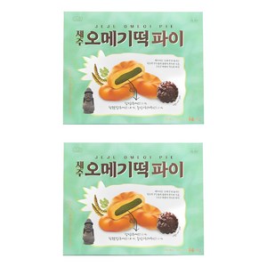 컬러슈가 제주 오메기 떡 파이, 280g, 2개