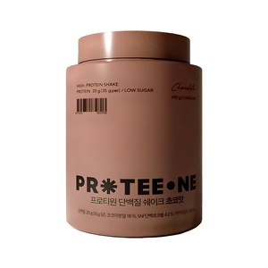 프로티원 단백질 쉐이크 초코맛, 490g, 1개