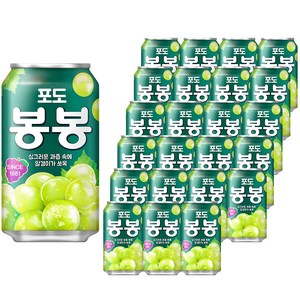 해태htb 포도봉봉, 340ml, 24개