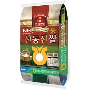 농협 2024년산 햅쌀 신동진쌀 백미 상, 10kg, 1개