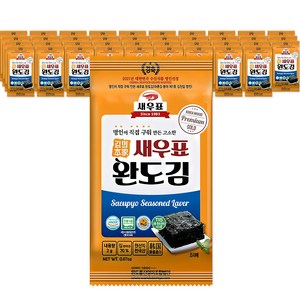 새우표 완도 도시락김, 2g, 40개