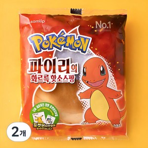 삼립 파이리의 화르륵 핫소스팡, 90g, 2개