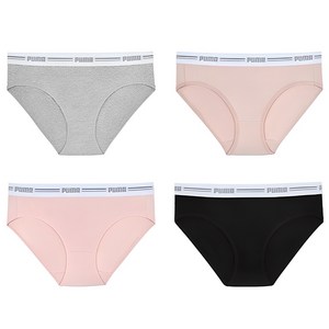 푸마바디웨어 빅사이즈 포함 여성용 에센셜 데일리 코튼 팬티 4종 세트