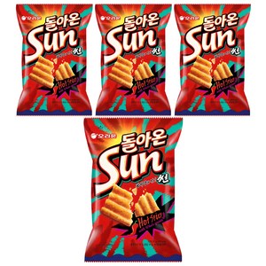 오리온 돌아온 썬 핫스파이시, 80g, 4개