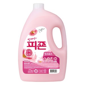 피죤 섬유유연제 핑크로즈 본품, 2.5L, 1개