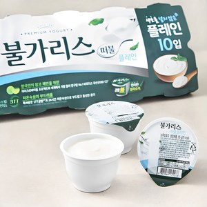 남양유업 떠먹는 불가리스 플레인 요구르트 10개입, 850g, 1개